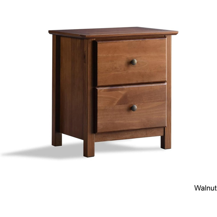 Grain Wood Furniture Shaker Solid Wood Nightstand & Reviews Wayfair